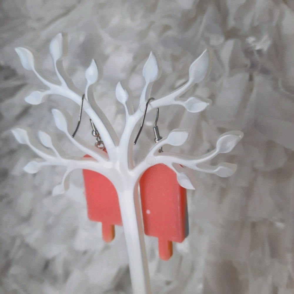 Rocket Pop Popsicle Drop Earrings NEW Ice Cream - Picture 5 of 7